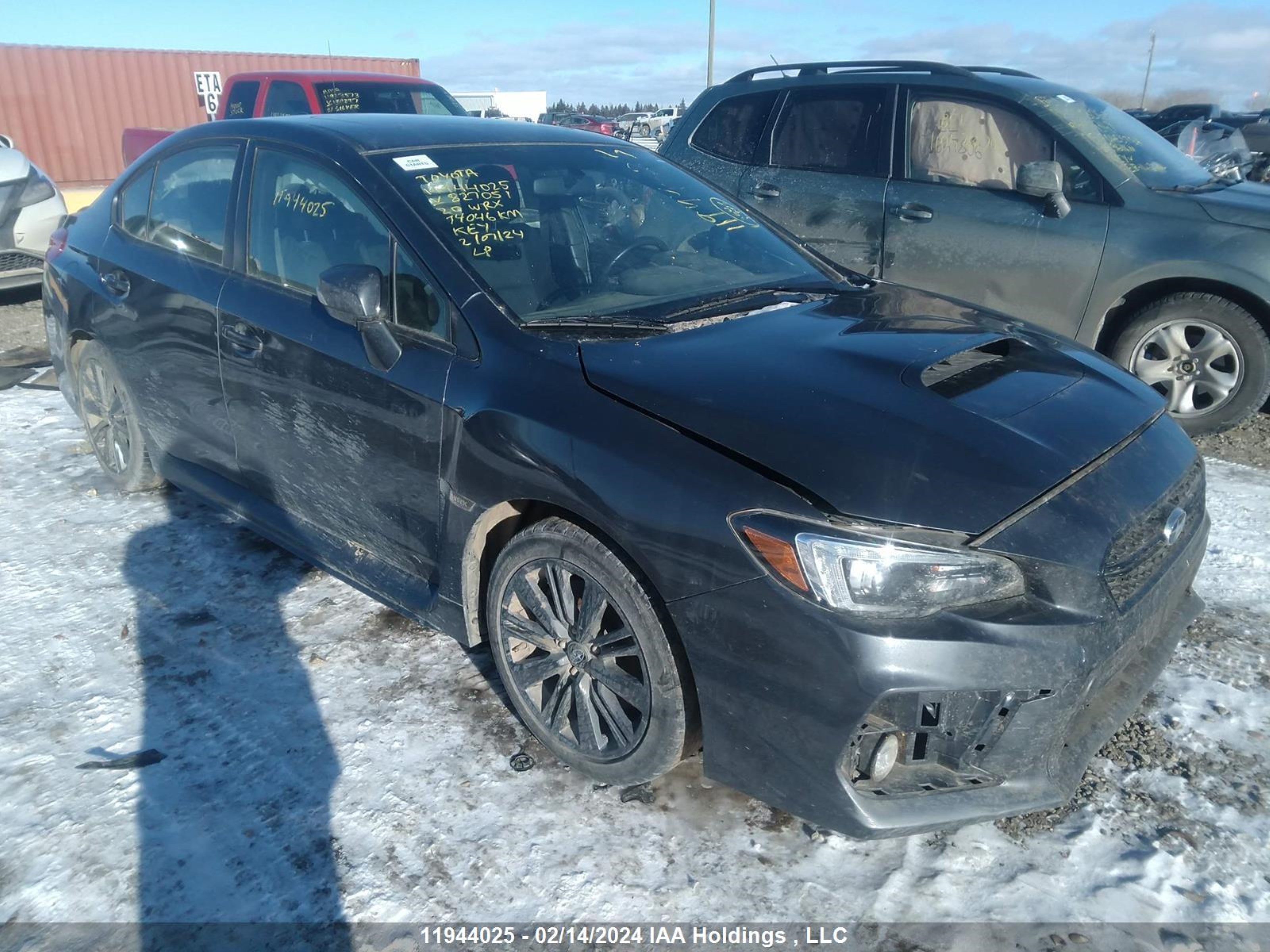 SUBARU WRX 2020 jf1va1d61l9827051