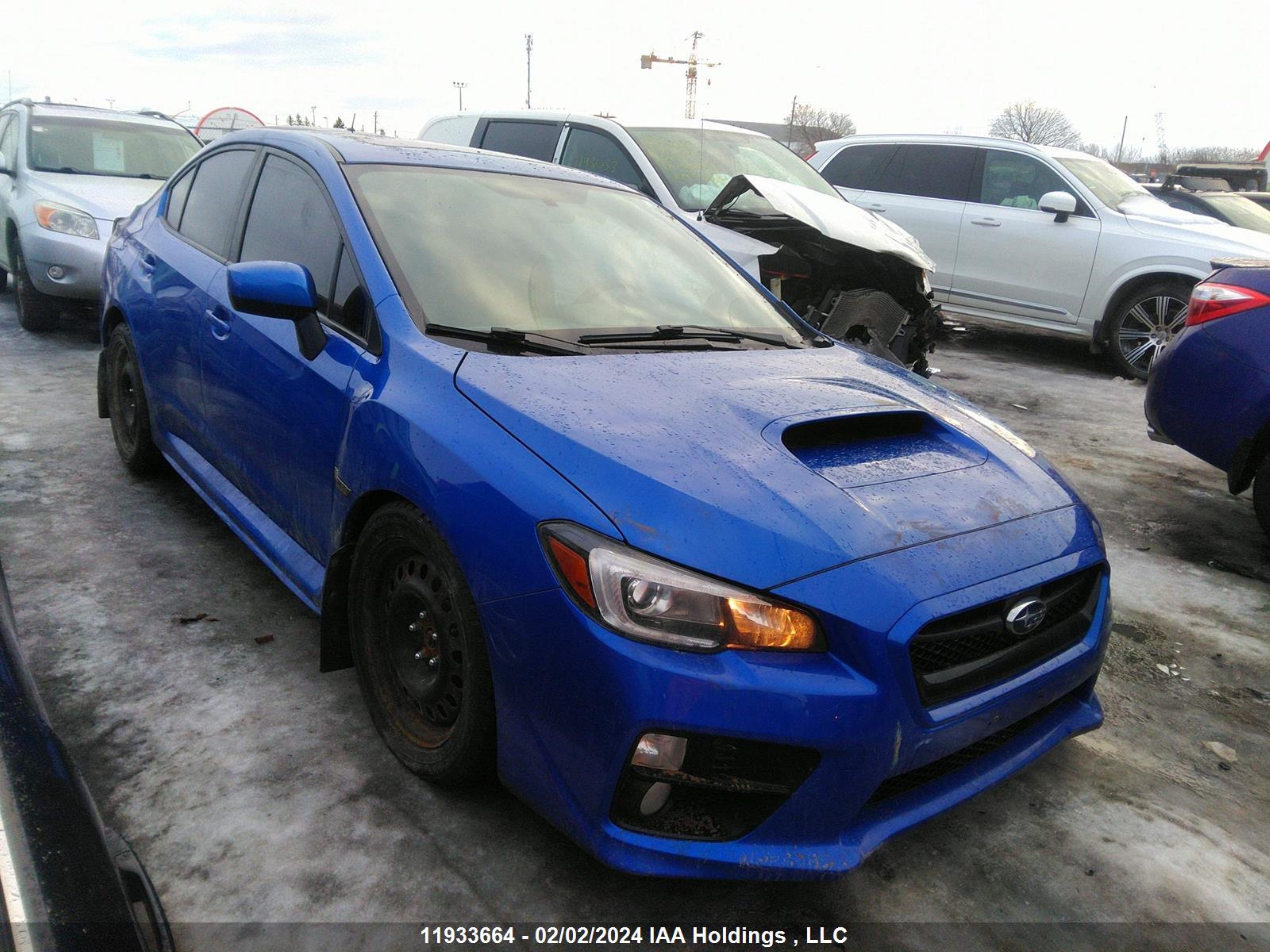 SUBARU WRX 2015 jf1va1d64f9807171