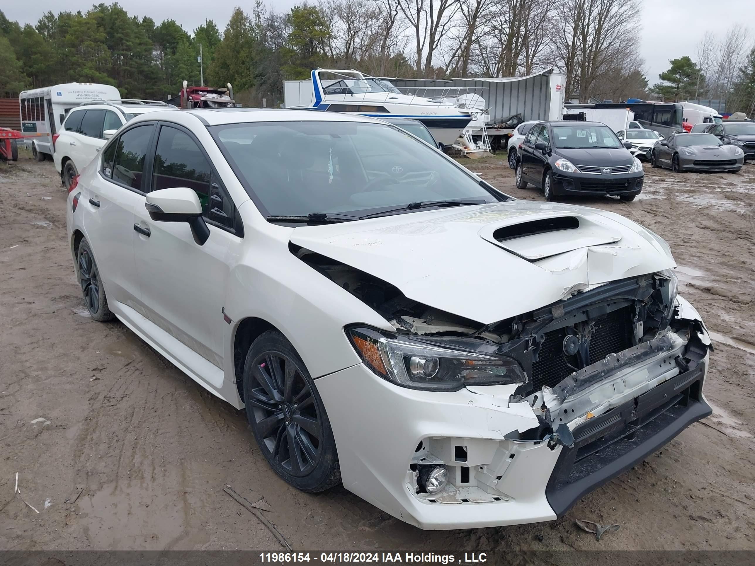 SUBARU WRX 2018 jf1va1d69j8818682