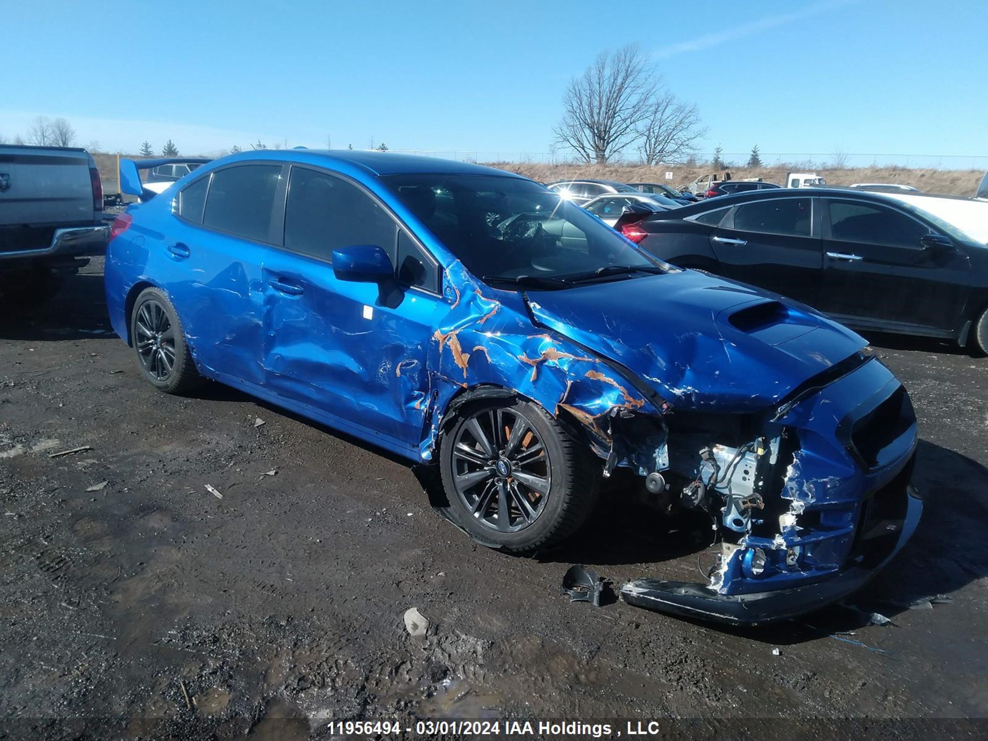 SUBARU WRX 2015 jf1va1d6xf9813833