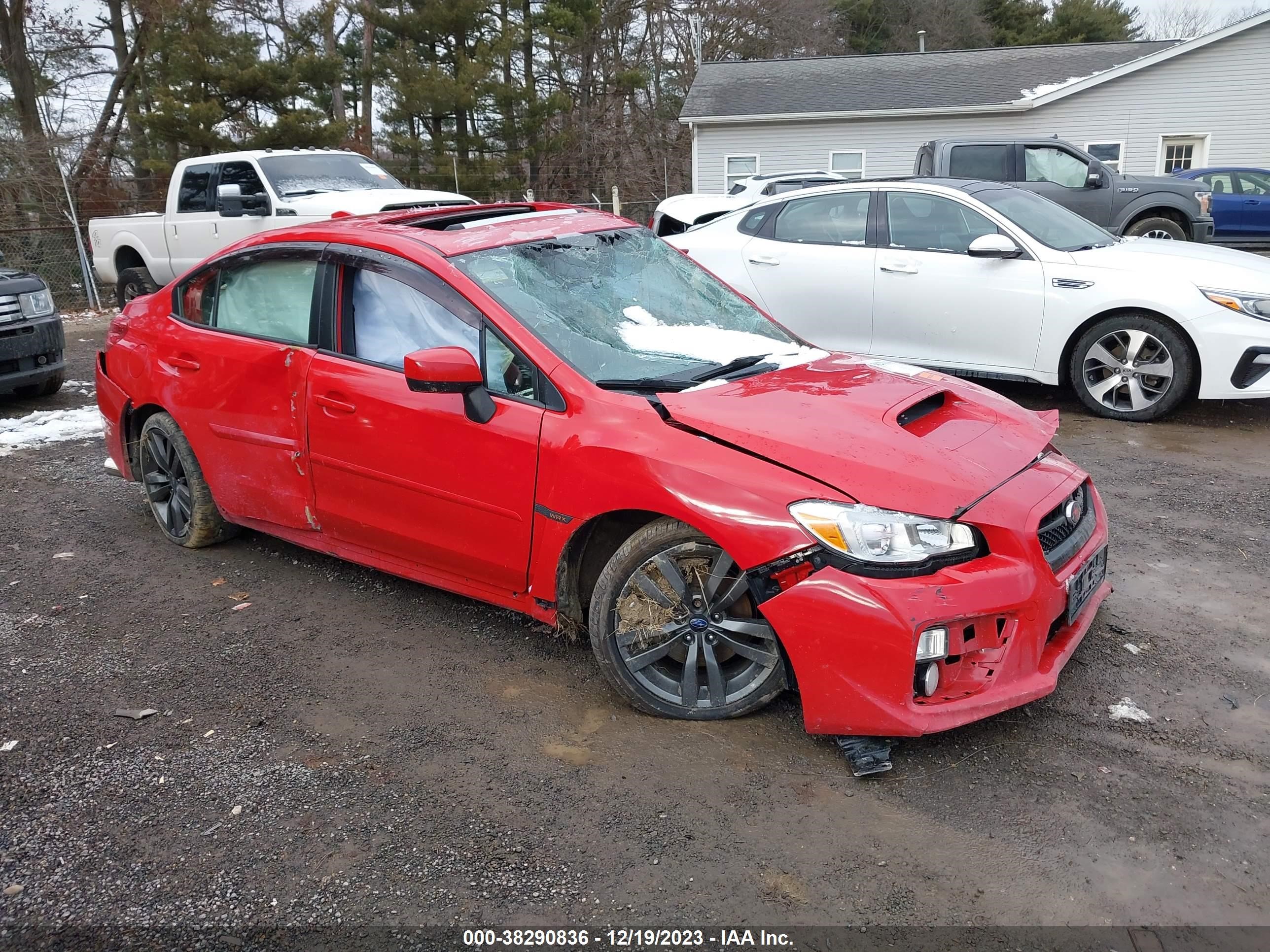 SUBARU WRX 2016 jf1va1e63g9817562