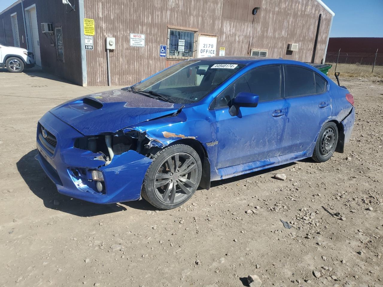 SUBARU WRX 2017 jf1va1e66h9829108