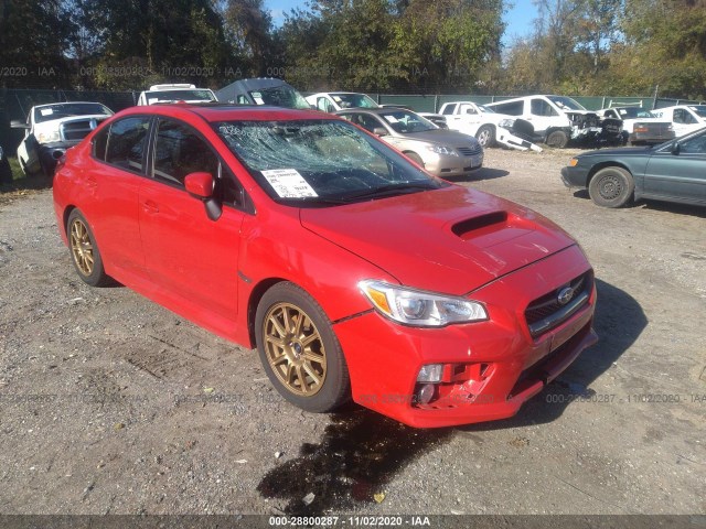 SUBARU WRX 2017 jf1va1e68h9832074