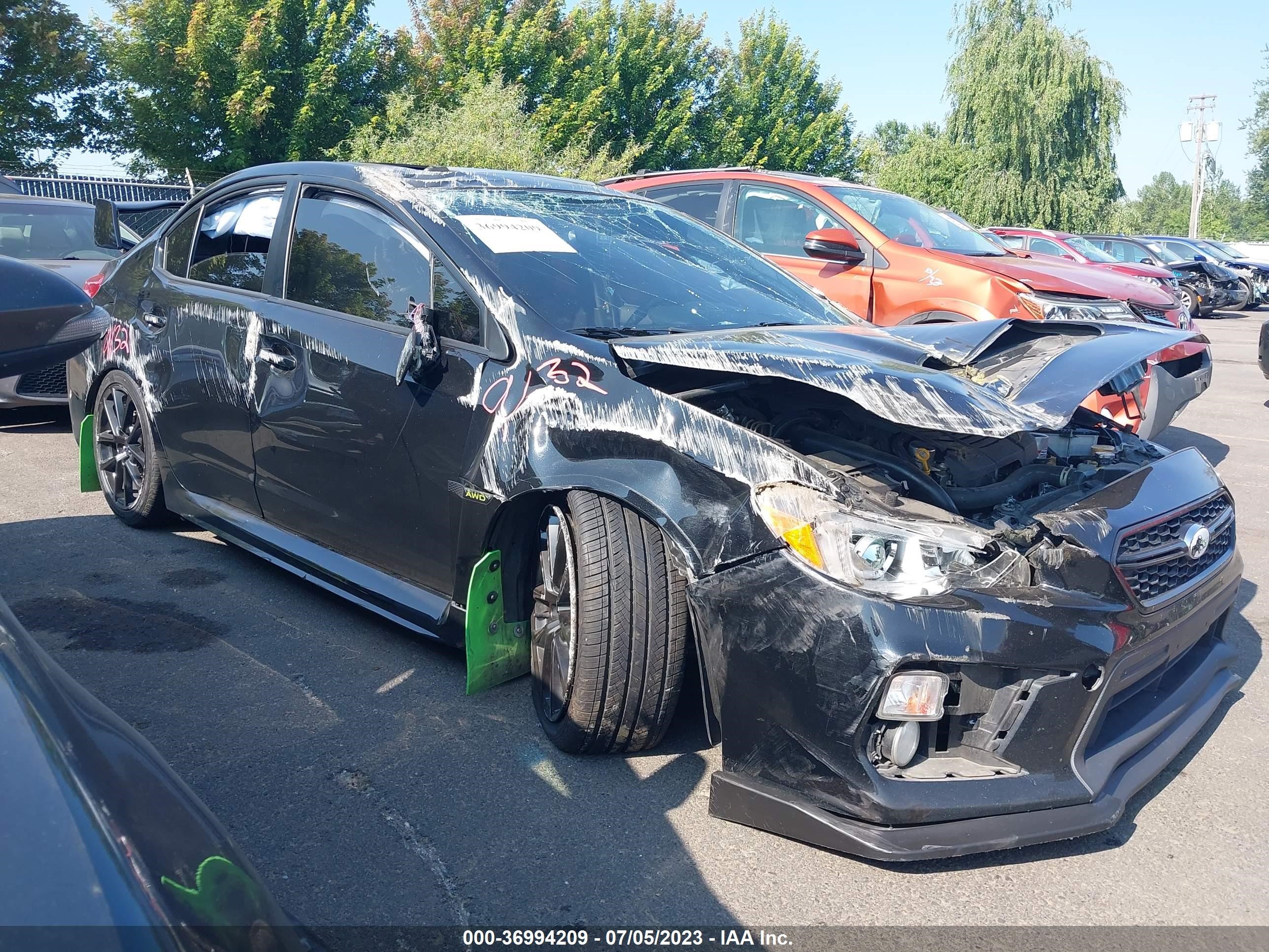 SUBARU WRX 2020 jf1va1f62l8822086