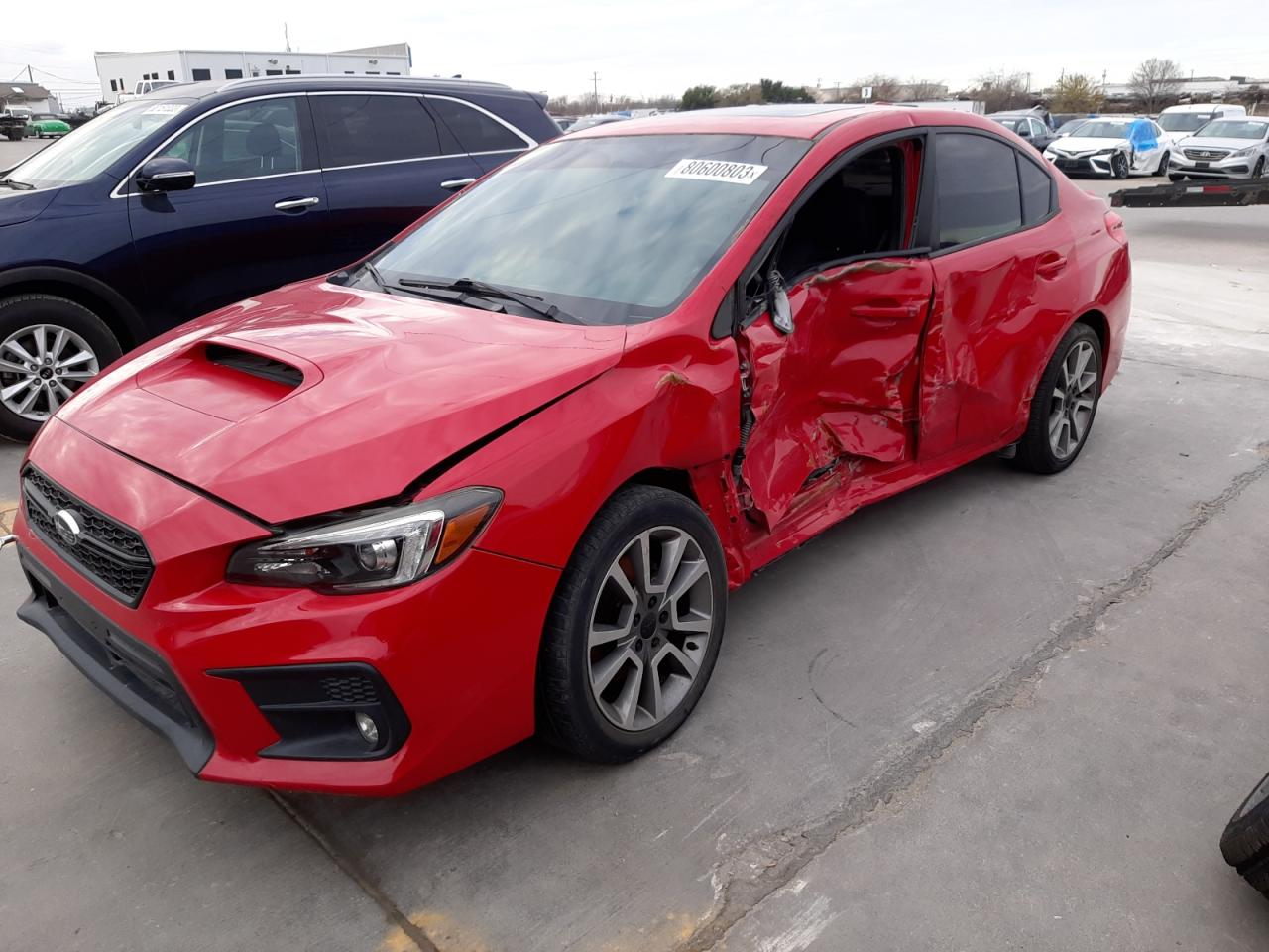 SUBARU WRX 2018 jf1va1f64j9802588