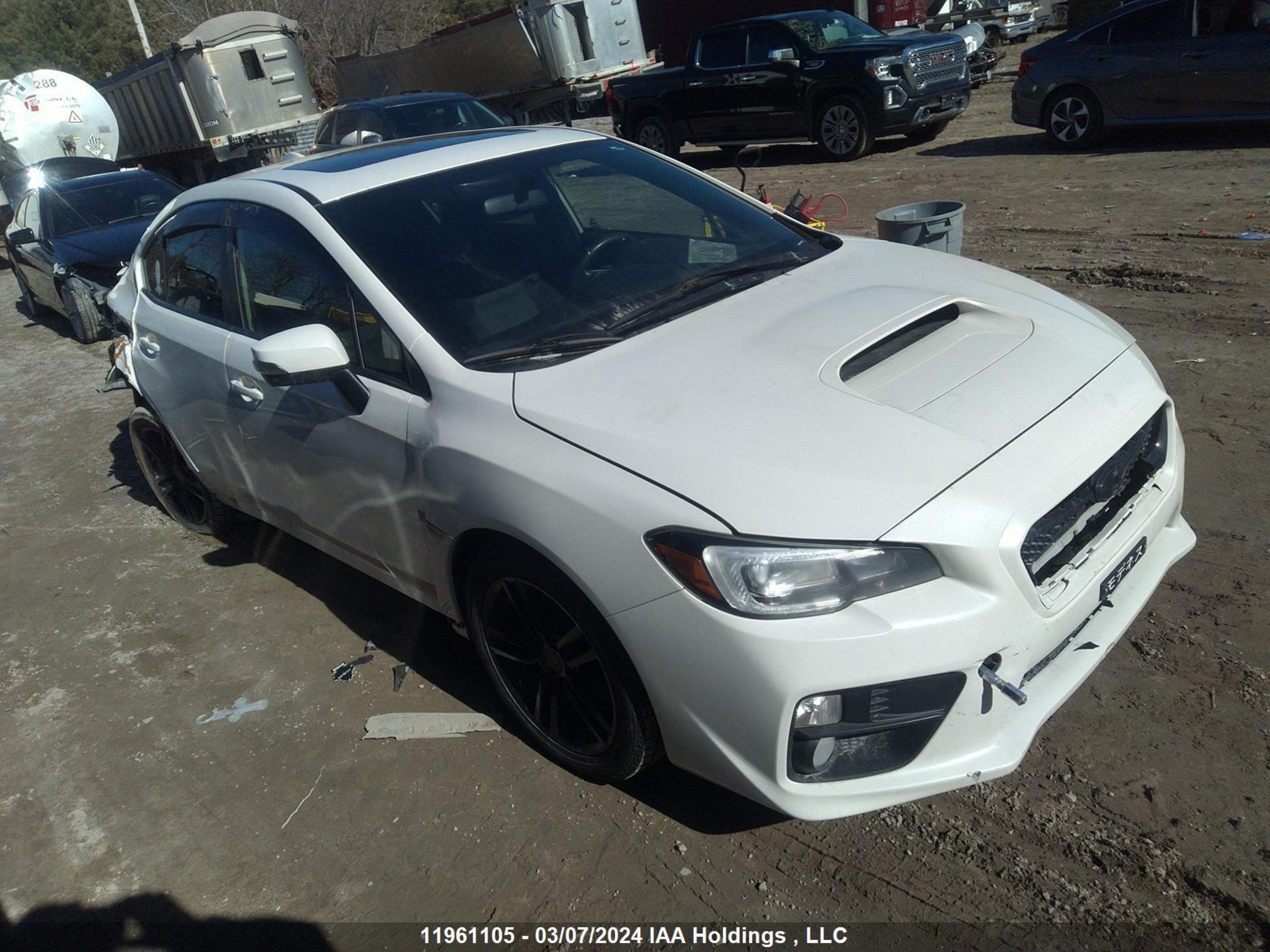 SUBARU WRX 2017 jf1va1g60h8823694