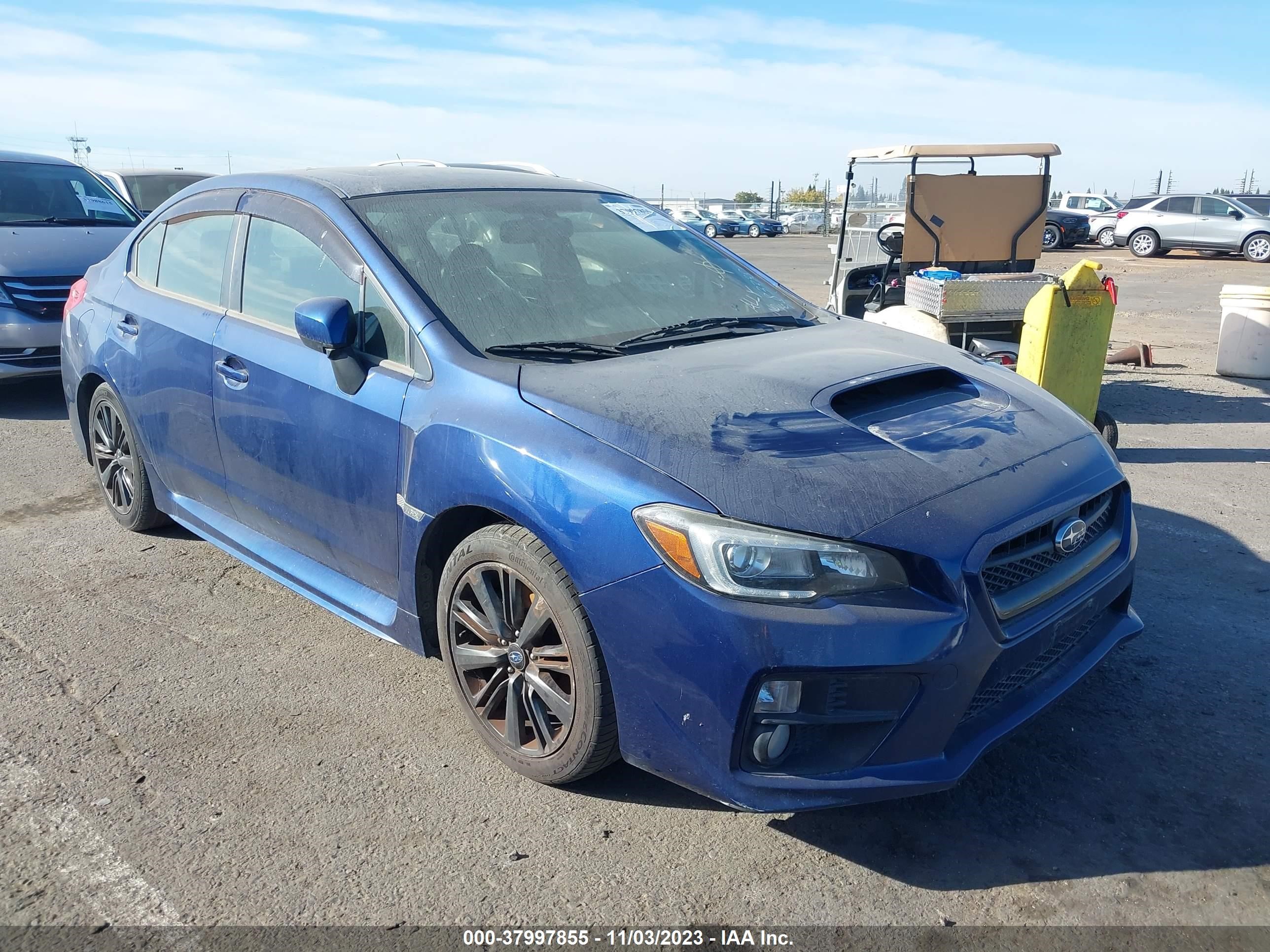 SUBARU WRX 2015 jf1va1g61f8833387