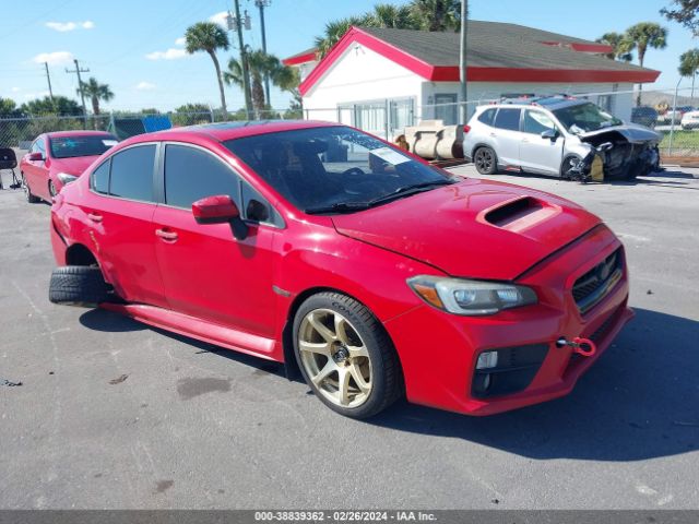 SUBARU WRX 2015 jf1va1g61f9818219