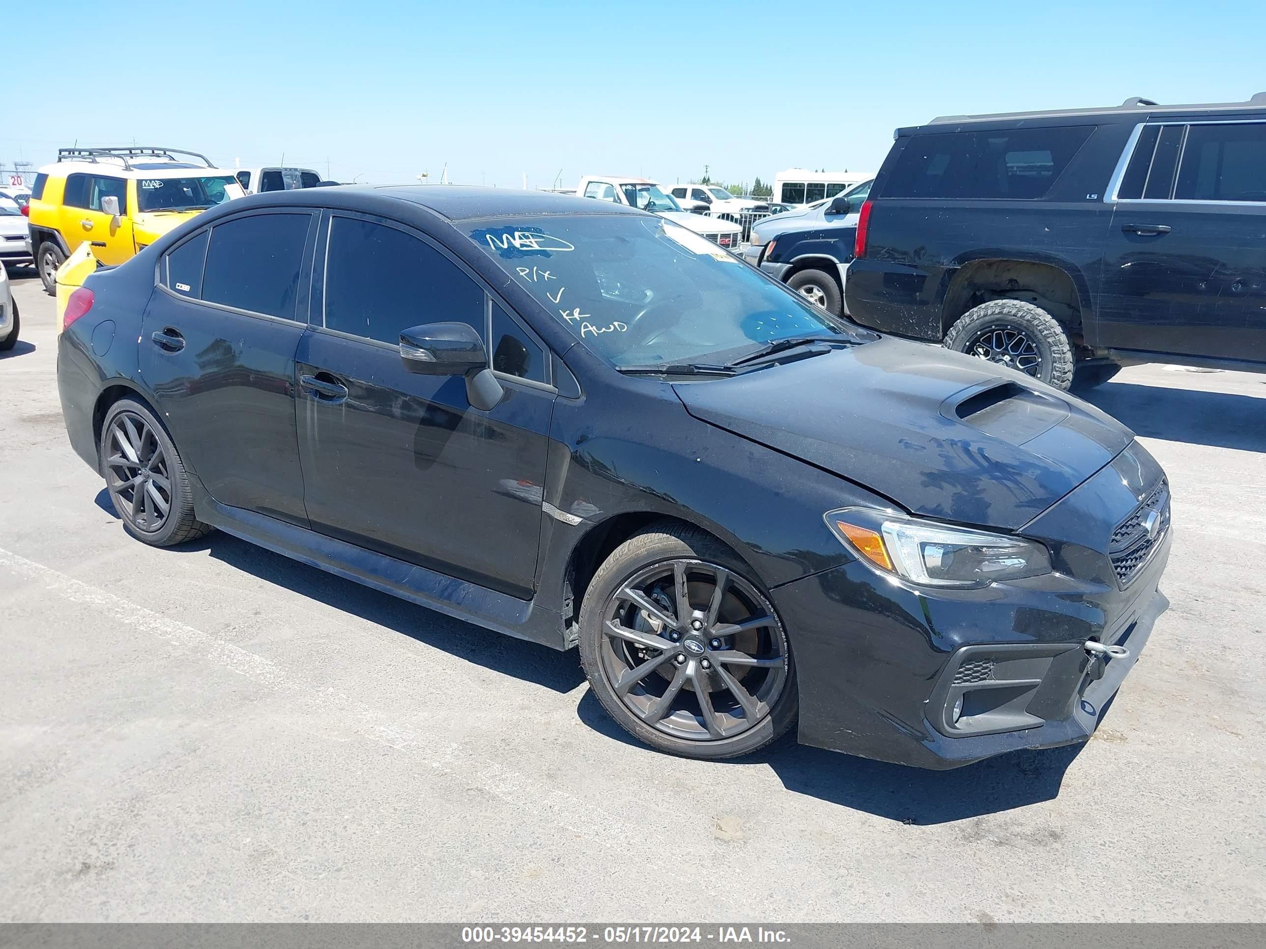 SUBARU WRX 2018 jf1va1h6xj9827847