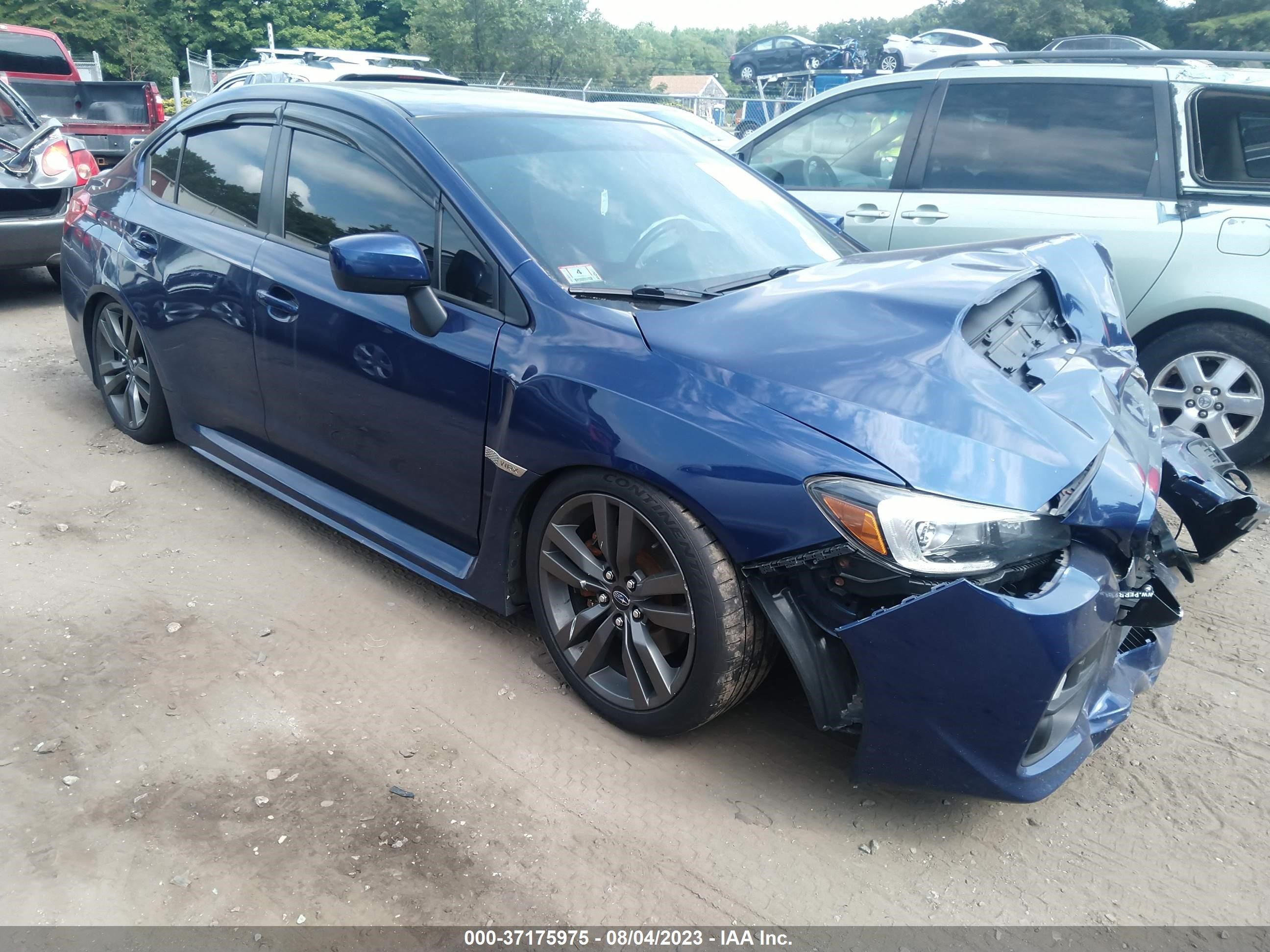 SUBARU WRX 2016 jf1va1j60g9801261