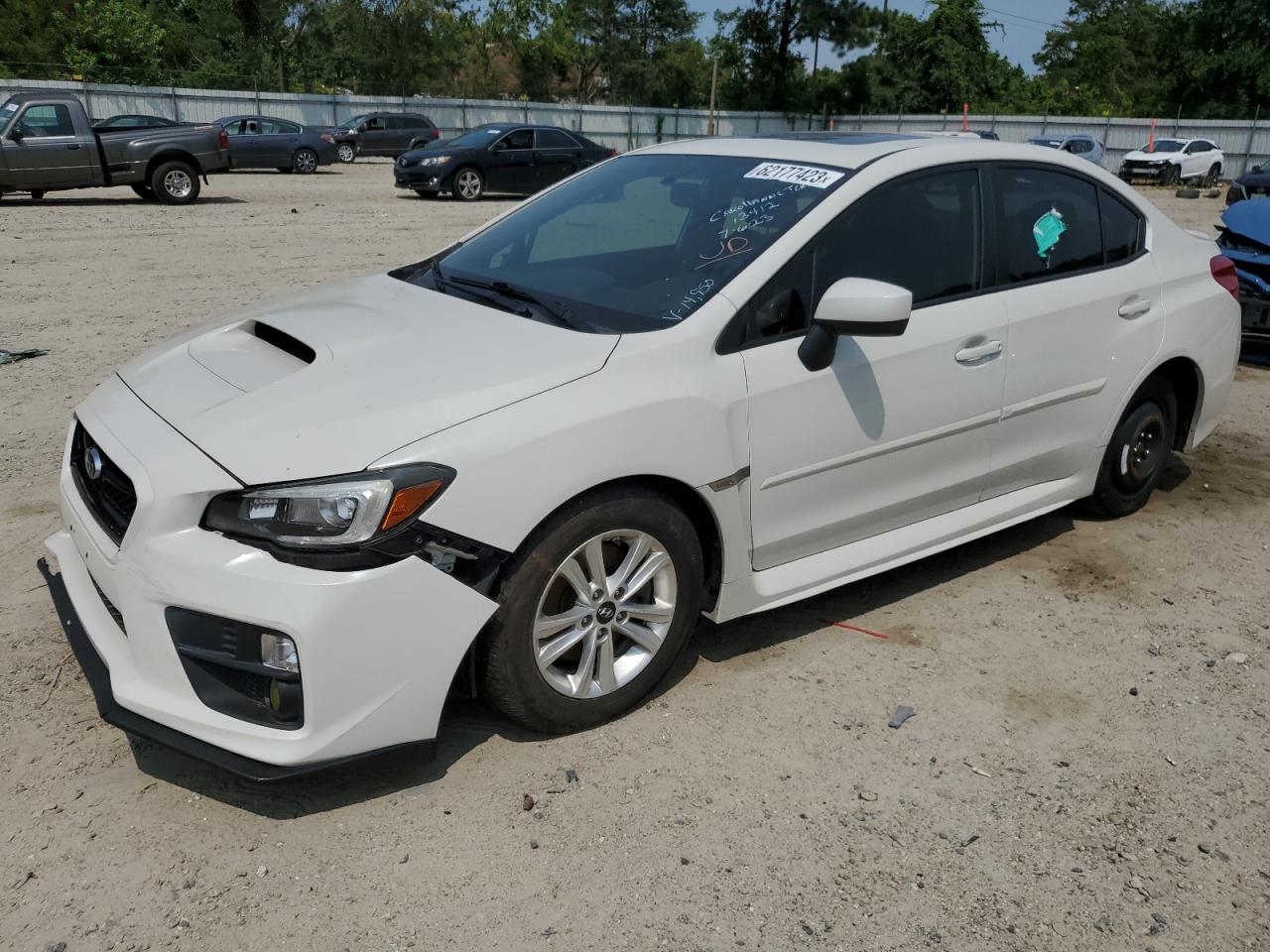 SUBARU WRX 2015 jf1va1j62f9813412