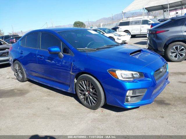 SUBARU WRX 2016 jf1va1j64g9802316