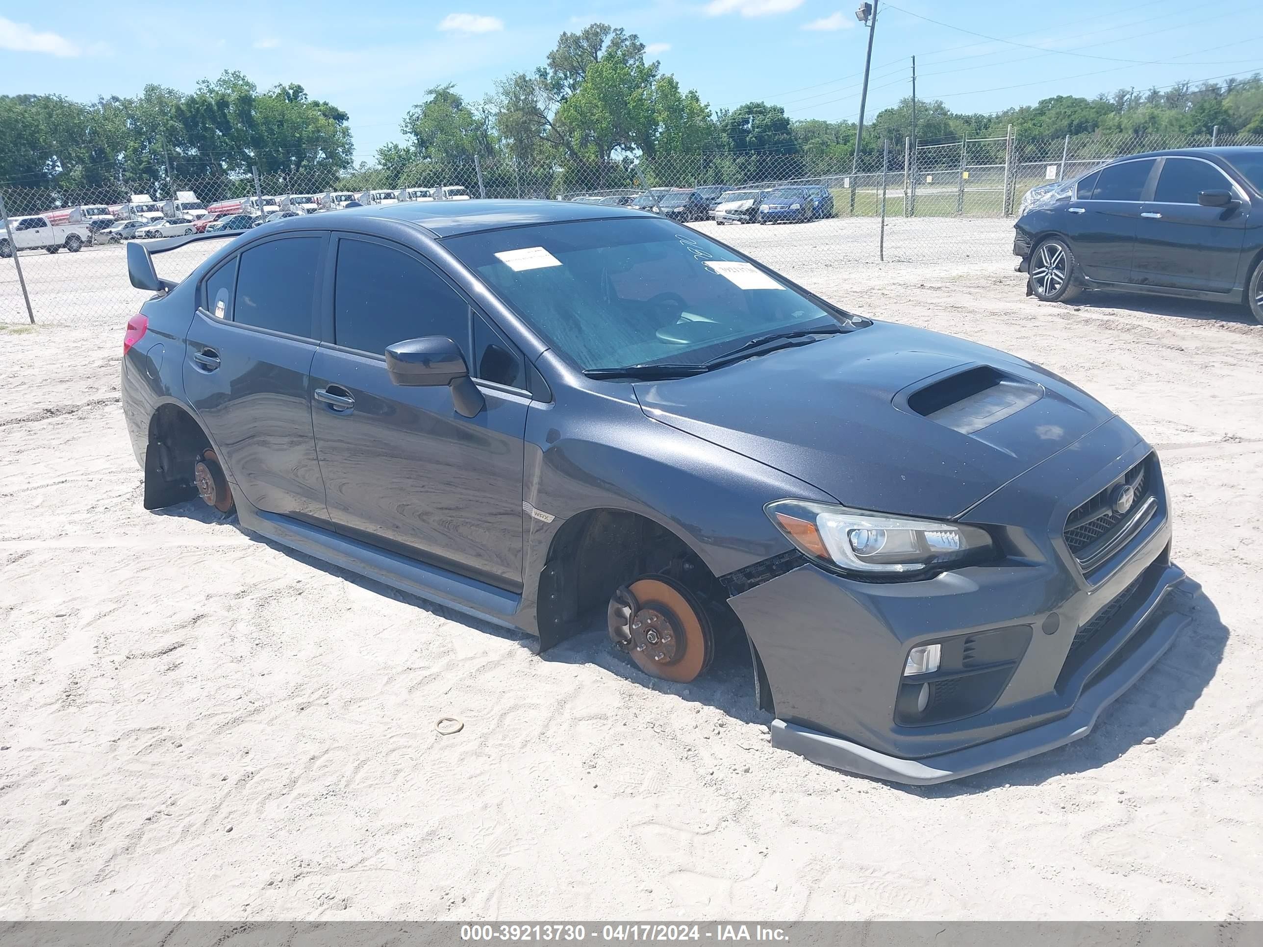 SUBARU WRX 2015 jf1va1j65f8807870