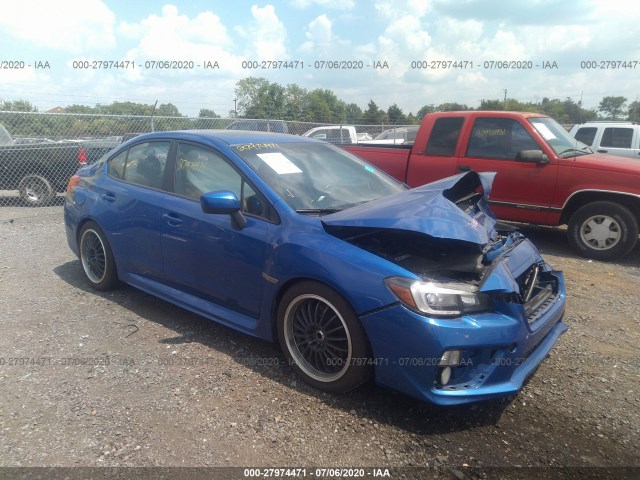 SUBARU WRX 2015 jf1va1j68f8807328