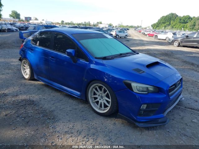 SUBARU WRX 2015 jf1va2l60f9803075