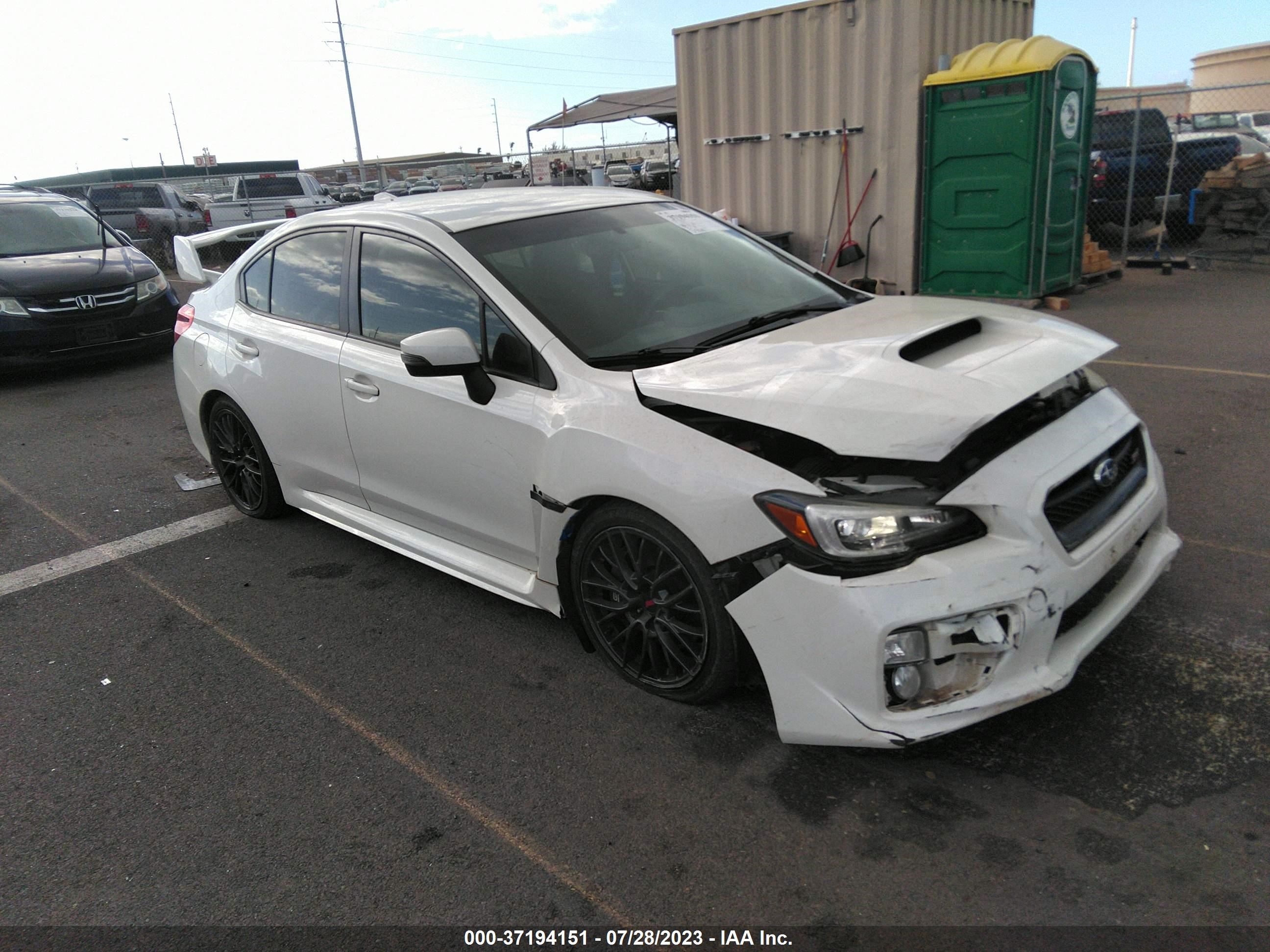 SUBARU WRX STI 2015 jf1va2l60f9814657