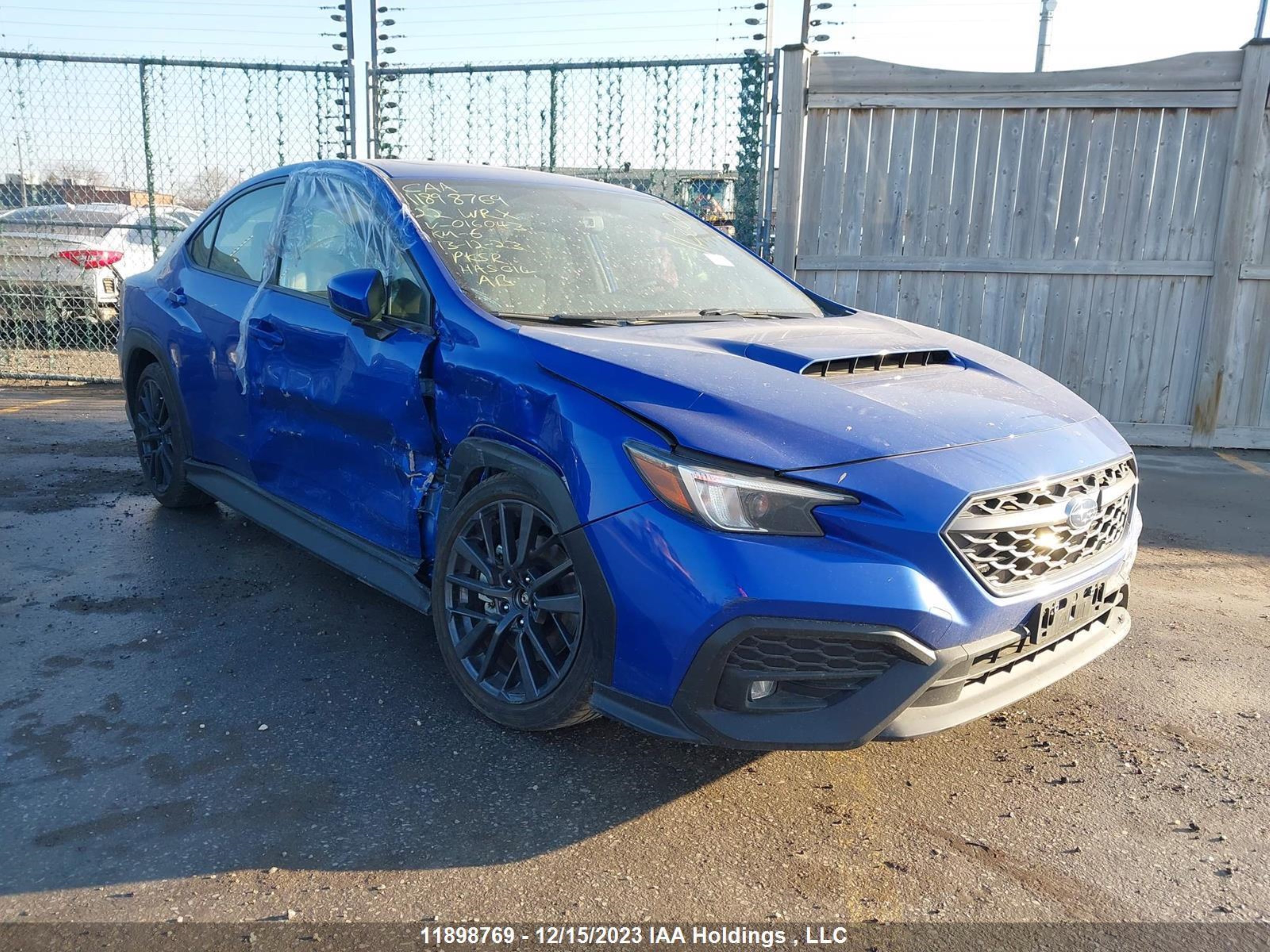 SUBARU WRX 2022 jf1vbaf65n9016043