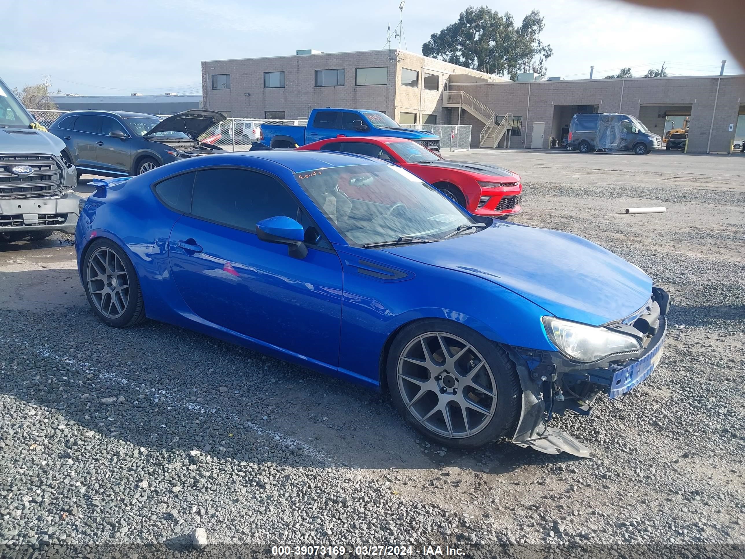 SUBARU BRZ 2013 jf1zcab12d1606402