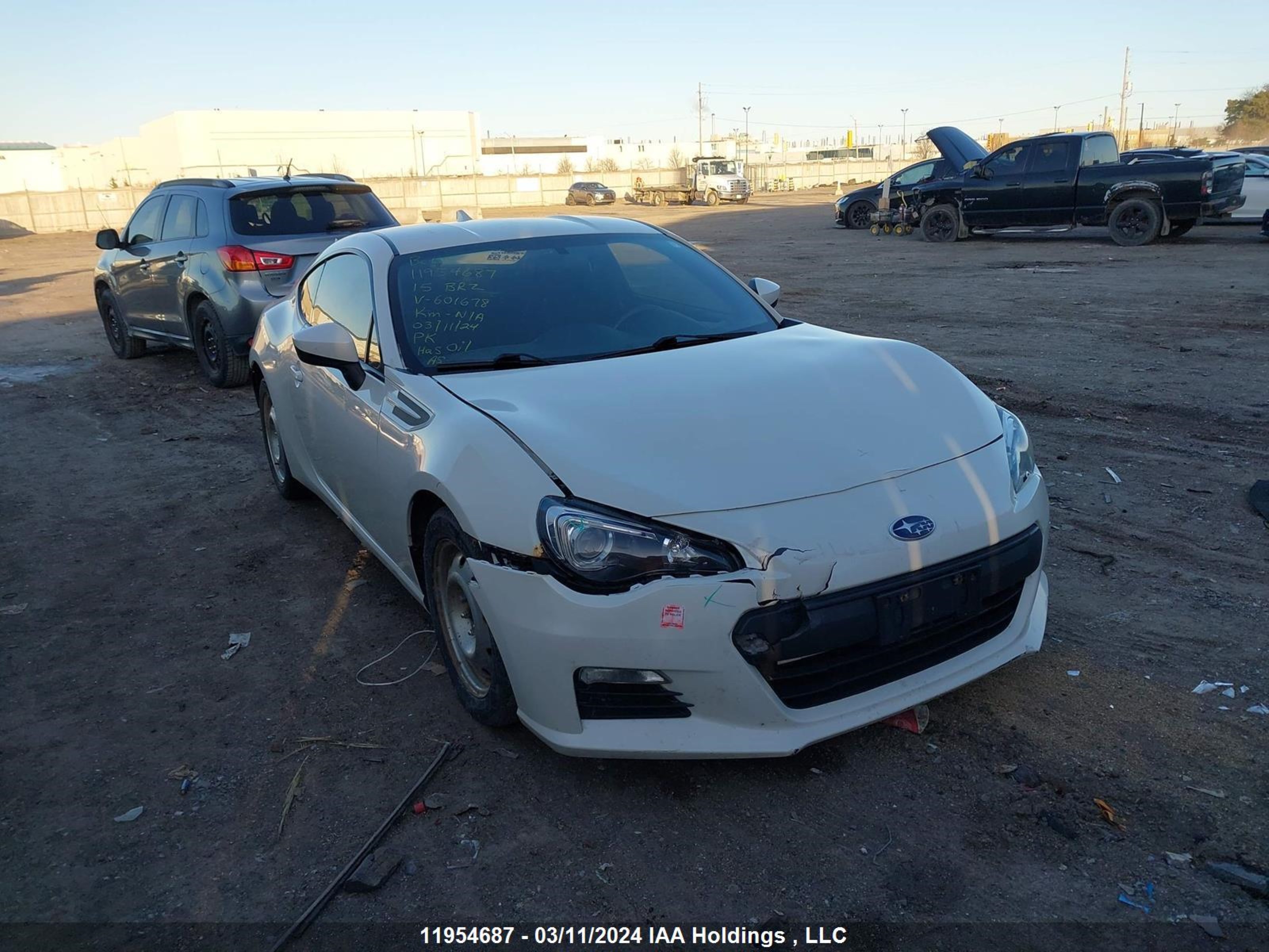 SUBARU BRZ 2015 jf1zcab14f8601678