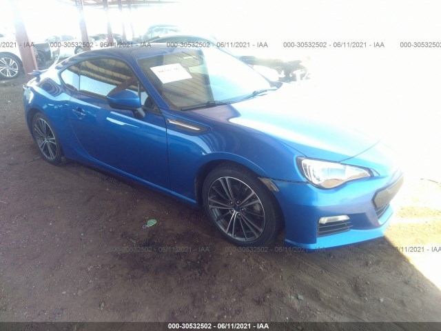 SUBARU BRZ 2013 jf1zcab16d1607116