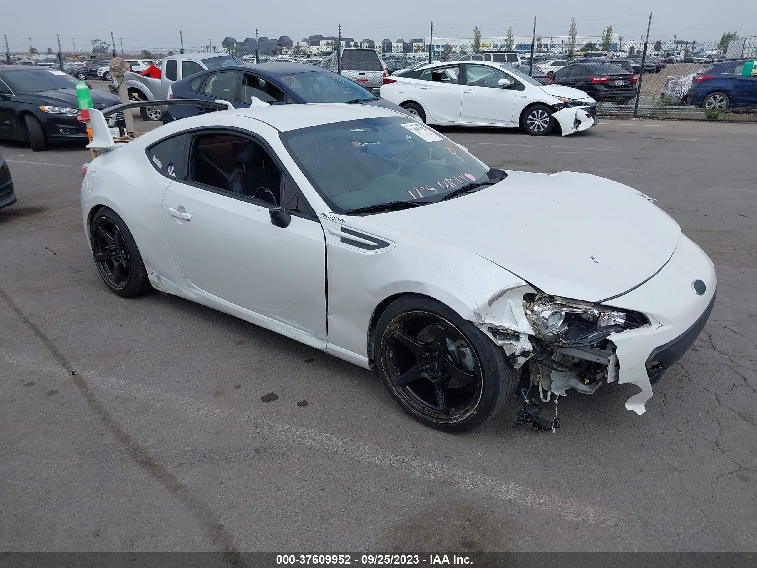 SUBARU BRZ 2013 jf1zcac10d1606803