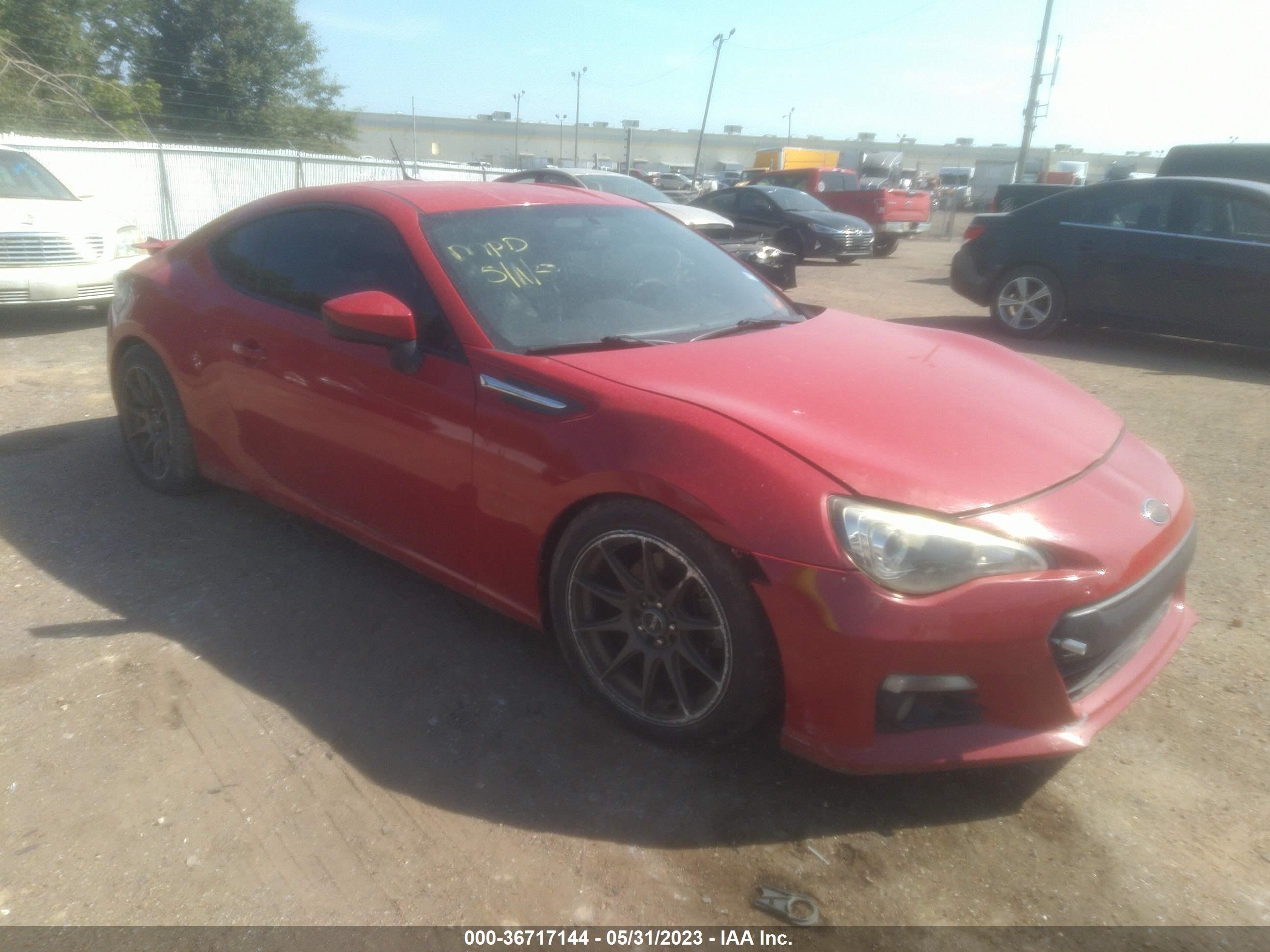 SUBARU BRZ 2013 jf1zcac11d1613548