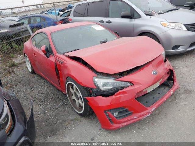 SUBARU BRZ 2017 jf1zcac12h9604543