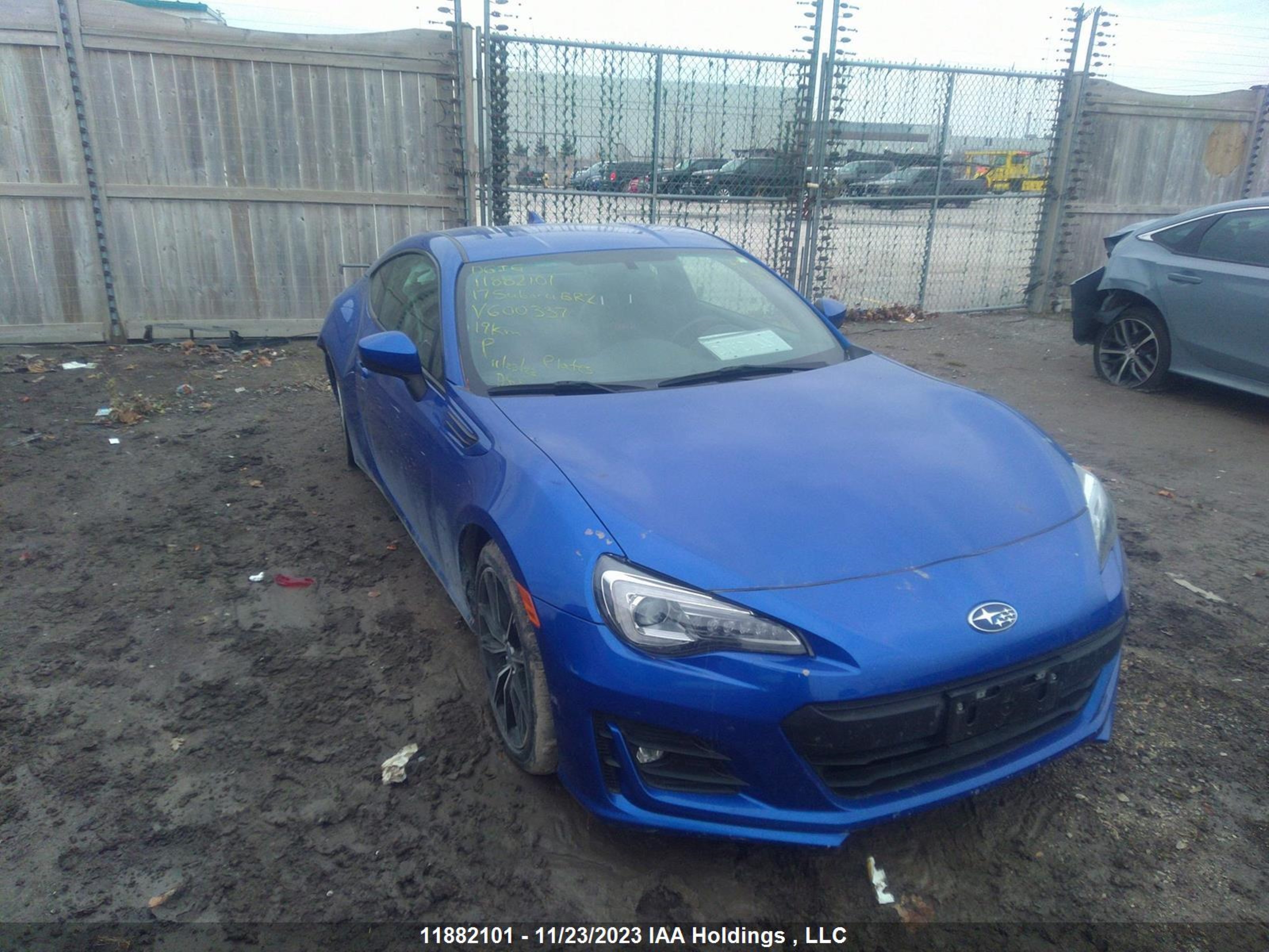 SUBARU BRZ 2017 jf1zcac14h8600337