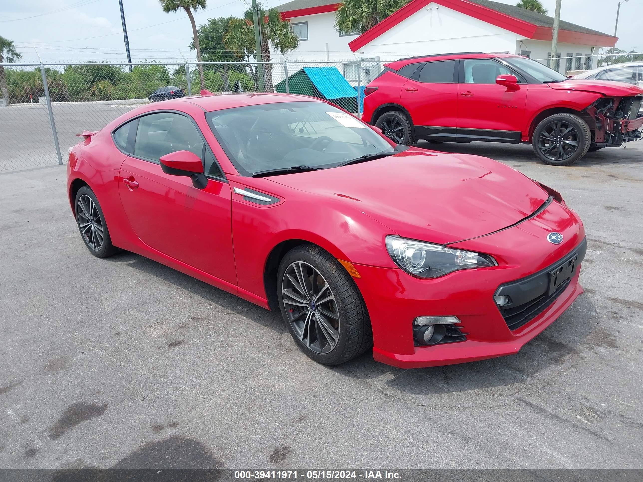 SUBARU BRZ 2015 jf1zcac16f8602104