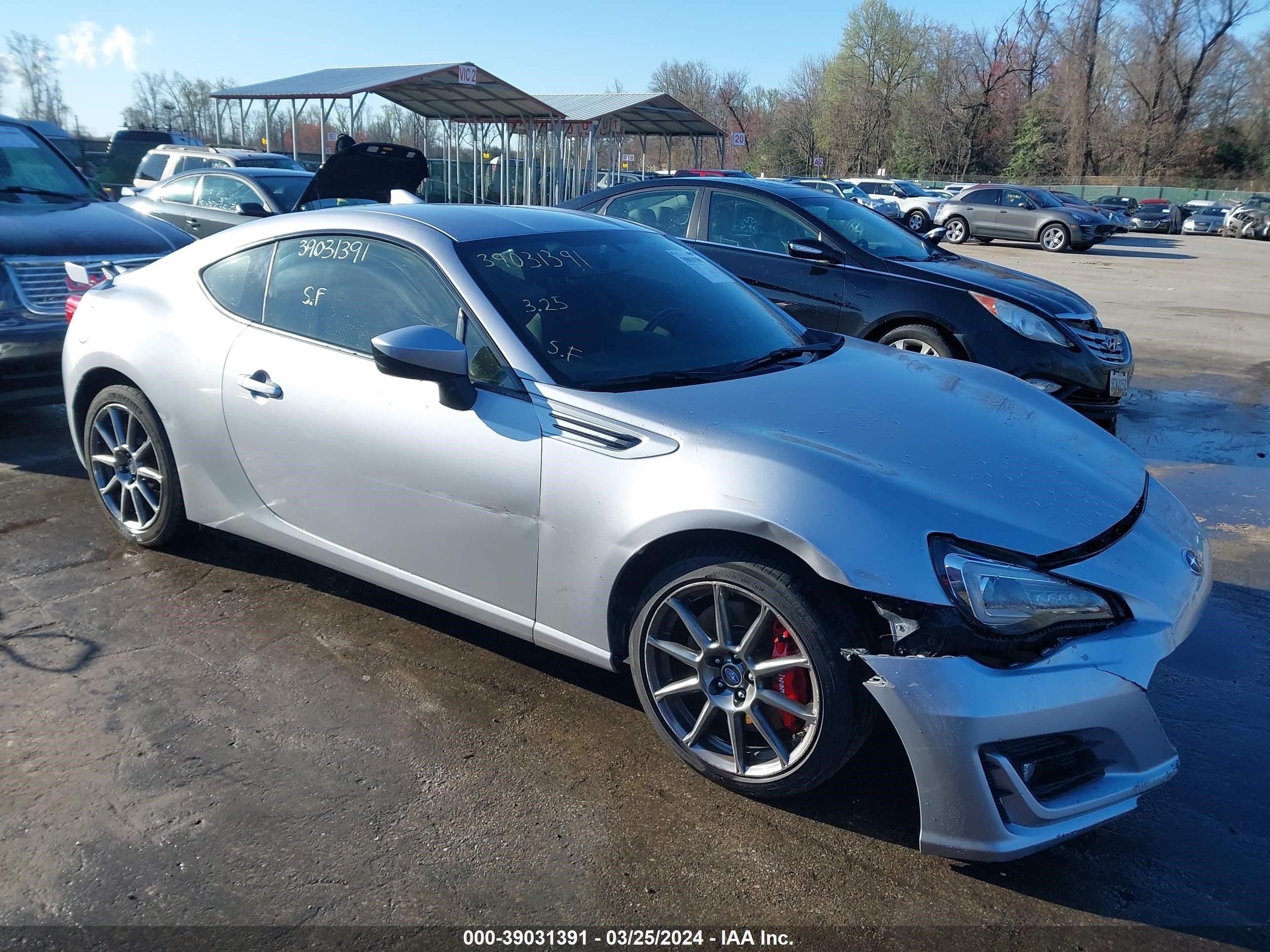 SUBARU BRZ 2020 jf1zcac16l9702824