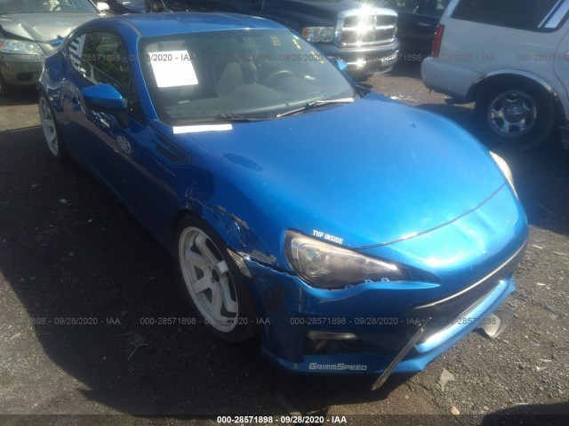 SUBARU BRZ 2013 jf1zcac17d1608757