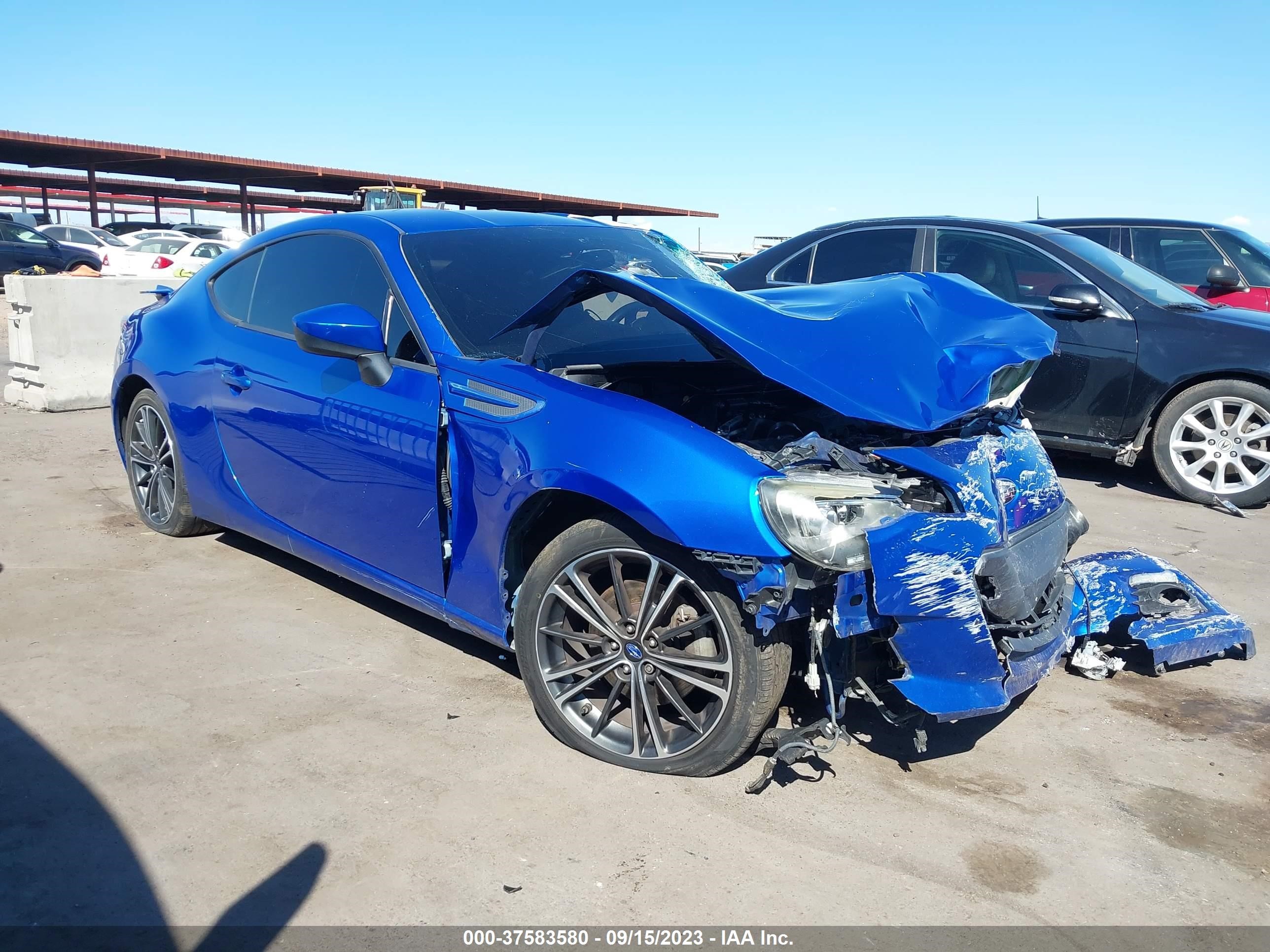 SUBARU BRZ 2013 jf1zcac17d2603990