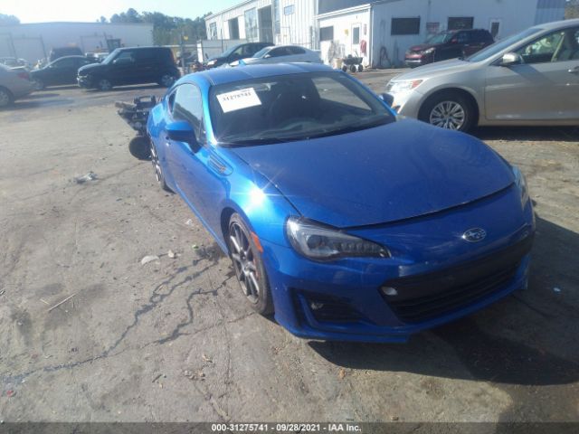 SUBARU BRZ 2017 jf1zcac19h9604376