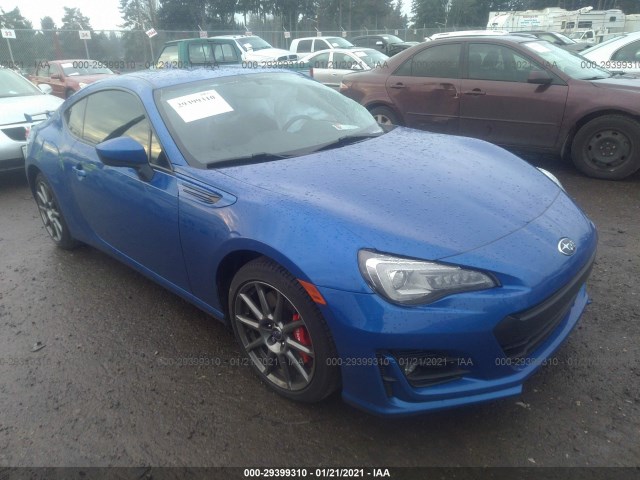 SUBARU BRZ 2017 jf1zcac19h9604796