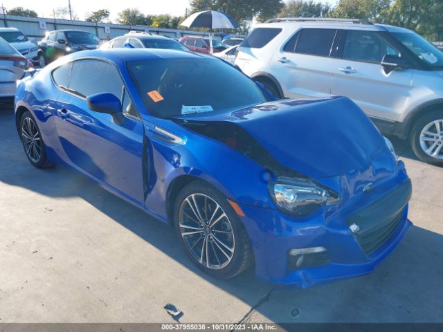 SUBARU BRZ 2016 jf1zcac1xg9601596