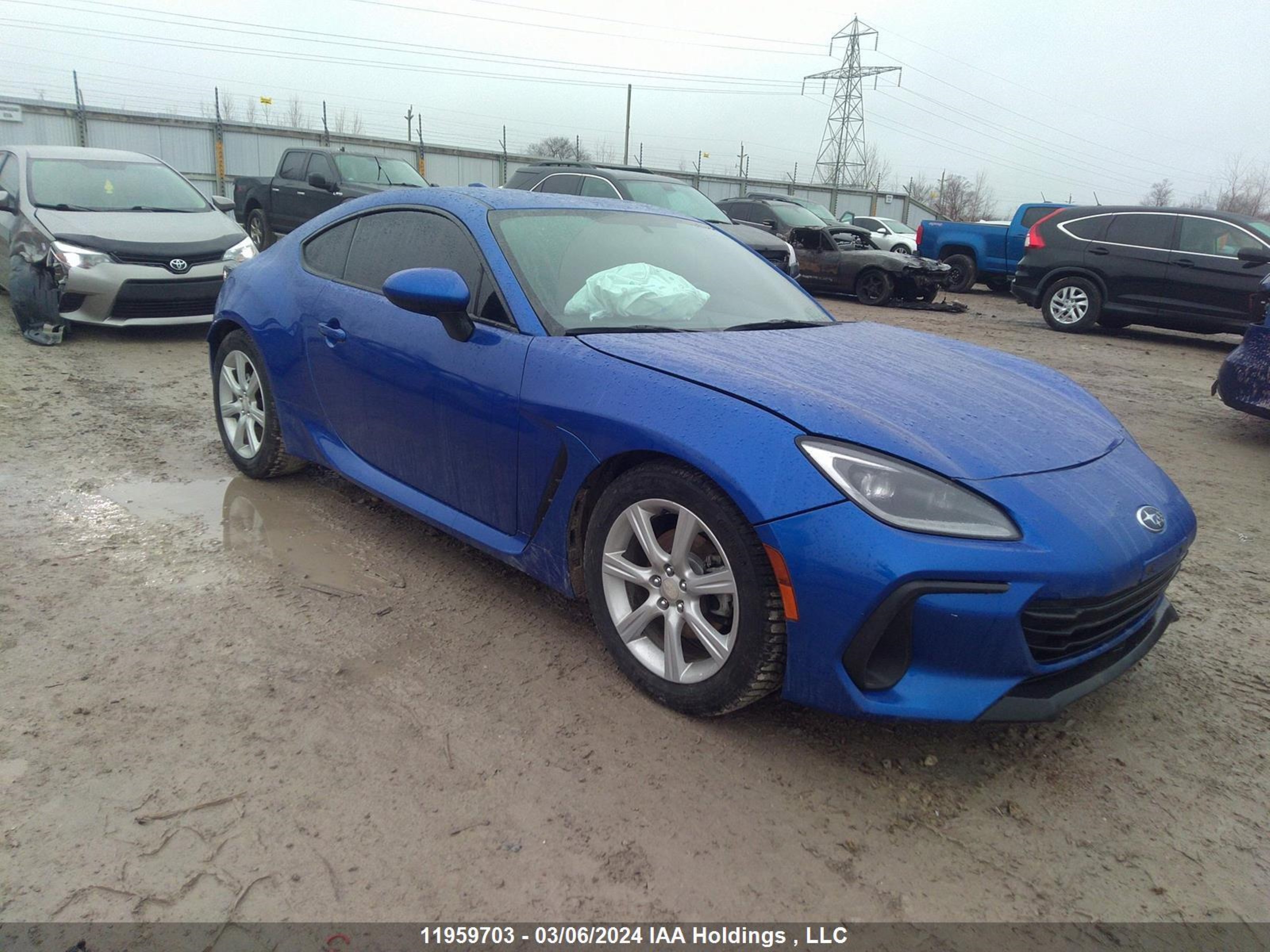 SUBARU BRZ 2022 jf1zdbe19n9700424