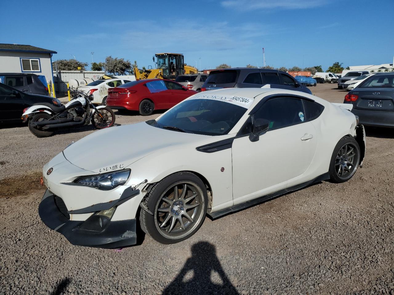 TOYOTA GT86 2017 jf1znaa10h8701615