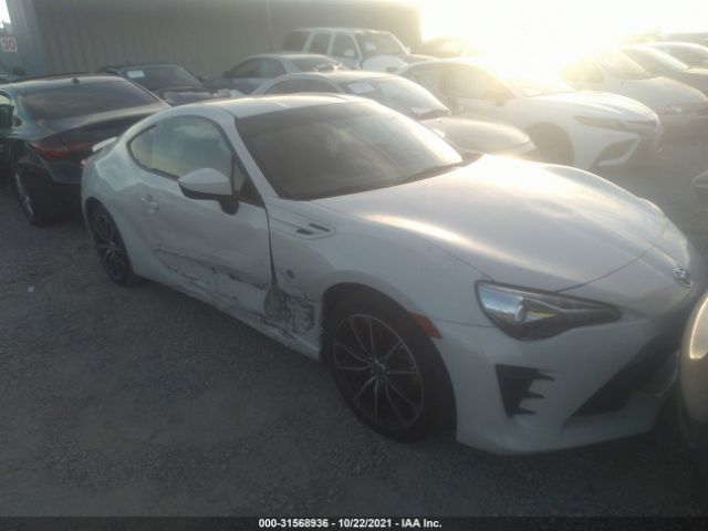 TOYOTA 86 2017 jf1znaa10h8705292