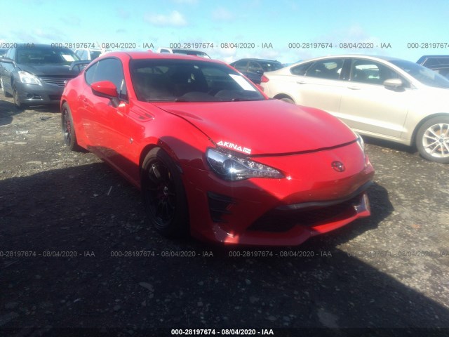 TOYOTA 86 2017 jf1znaa10h8709598