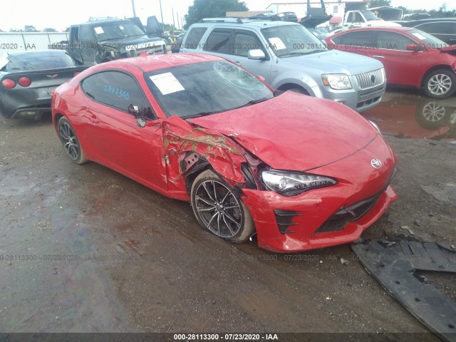 TOYOTA 86 2017 jf1znaa12h9706115