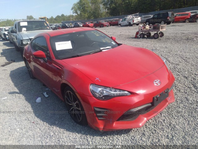 TOYOTA 86 2017 jf1znaa15h9703970