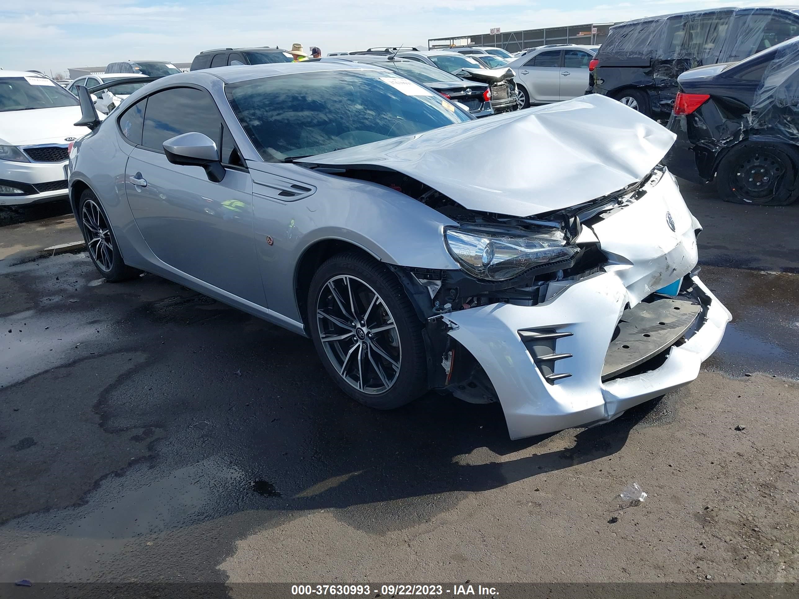 TOYOTA GT86 2017 jf1znaa15h9705492