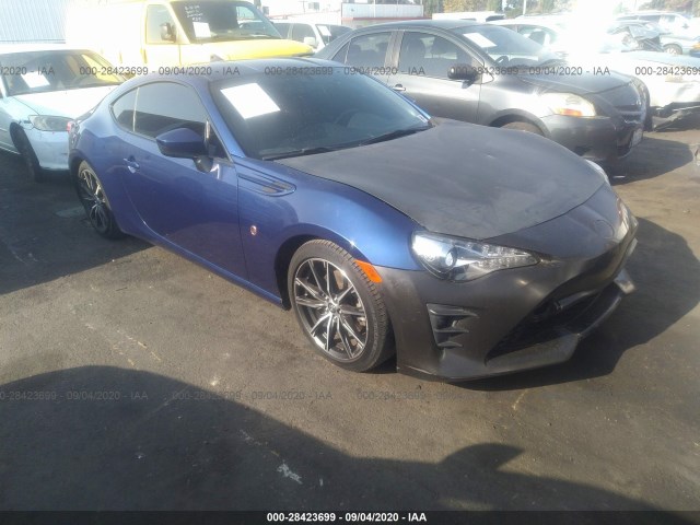 TOYOTA 86 2017 jf1znaa19h8711110