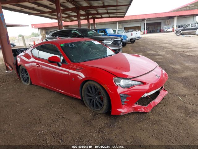 TOYOTA 86 2017 jf1znaa19h9703003