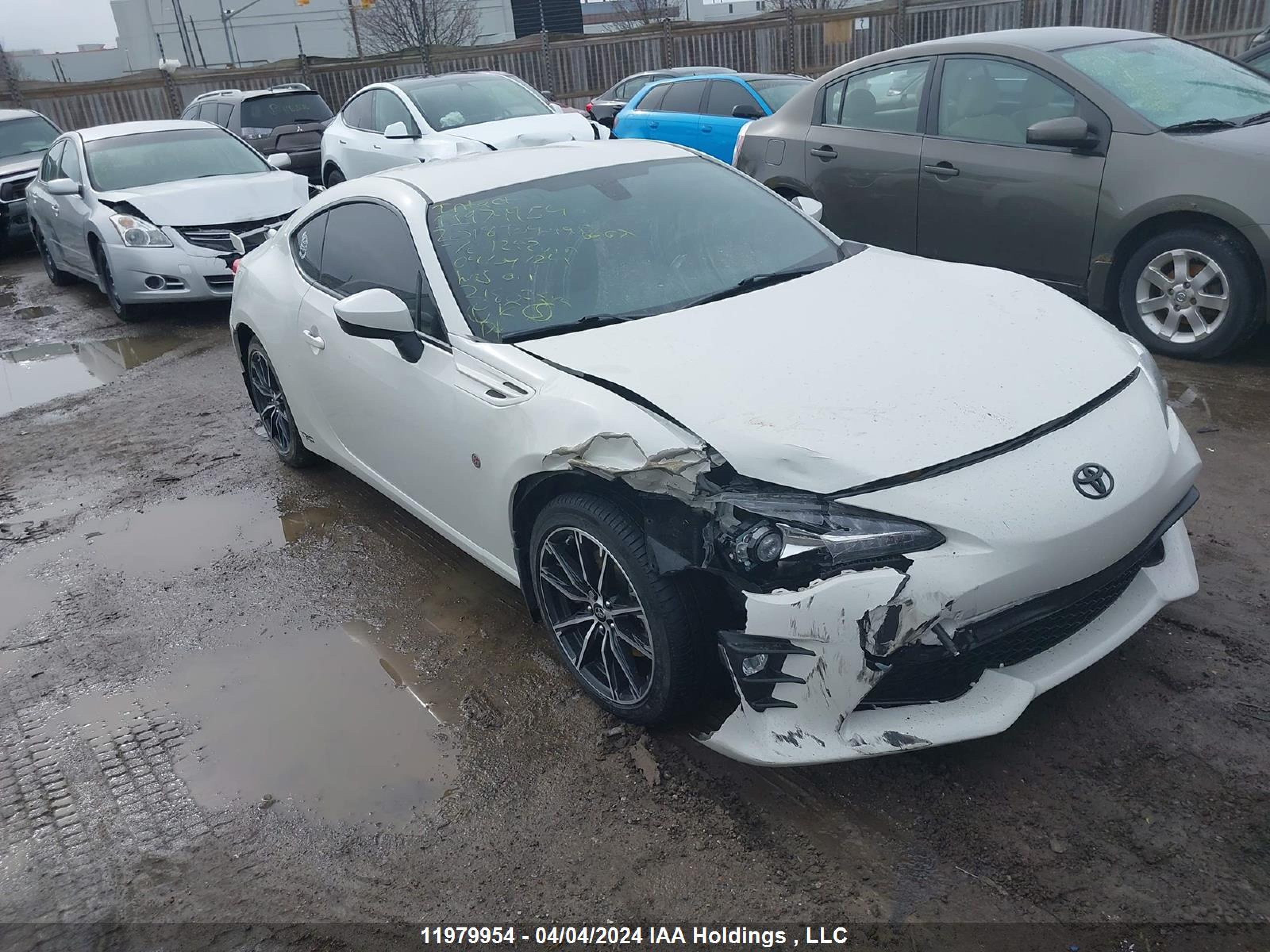 TOYOTA GT86 2018 jf1znae12j8701292