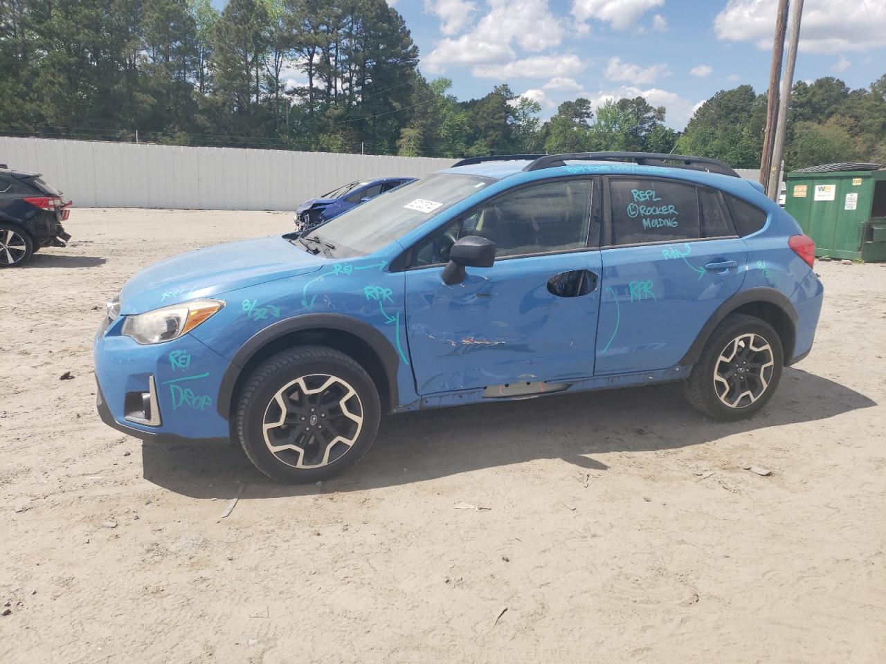 SUBARU CROSSTREK 2017 jf2gpaac0hg263327