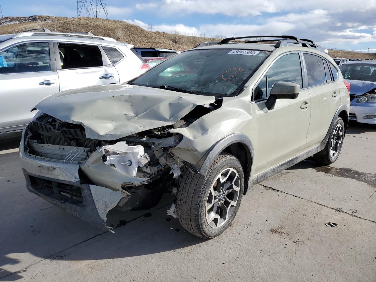 SUBARU CROSSTREK 2016 jf2gpabc2g8243555