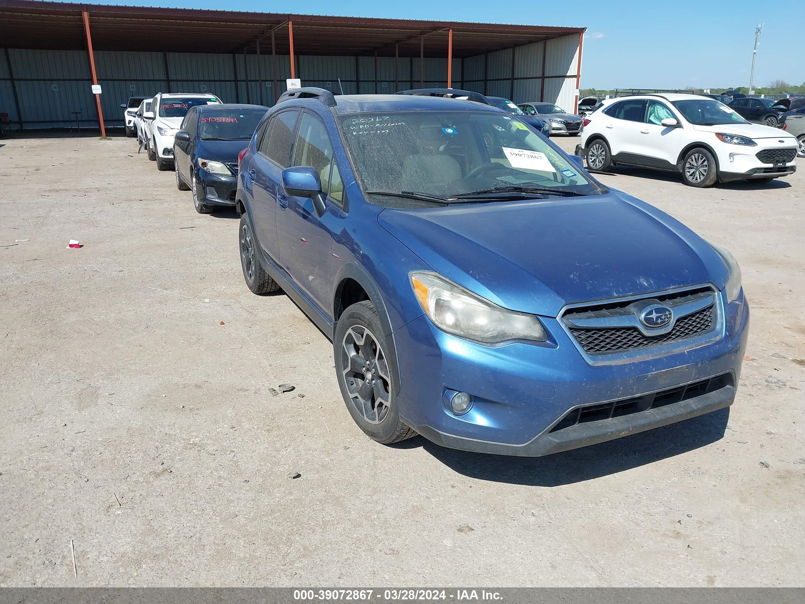 SUBARU CROSSTREK 2014 jf2gpakc1e8272896