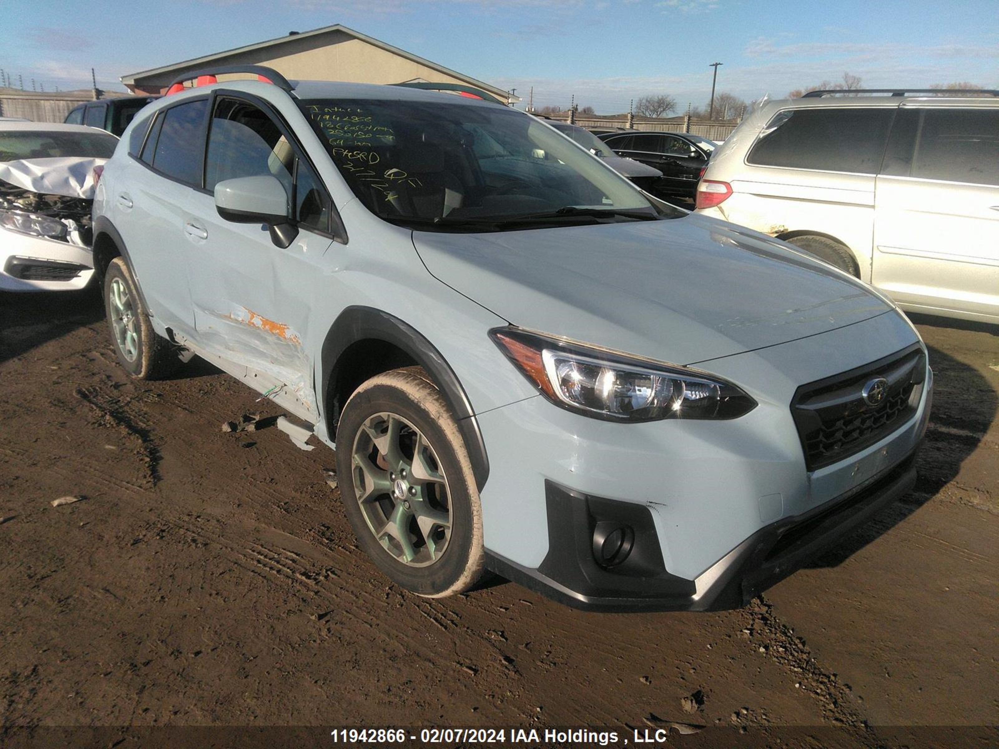 SUBARU CROSSTREK 2018 jf2gtabc7jh250150