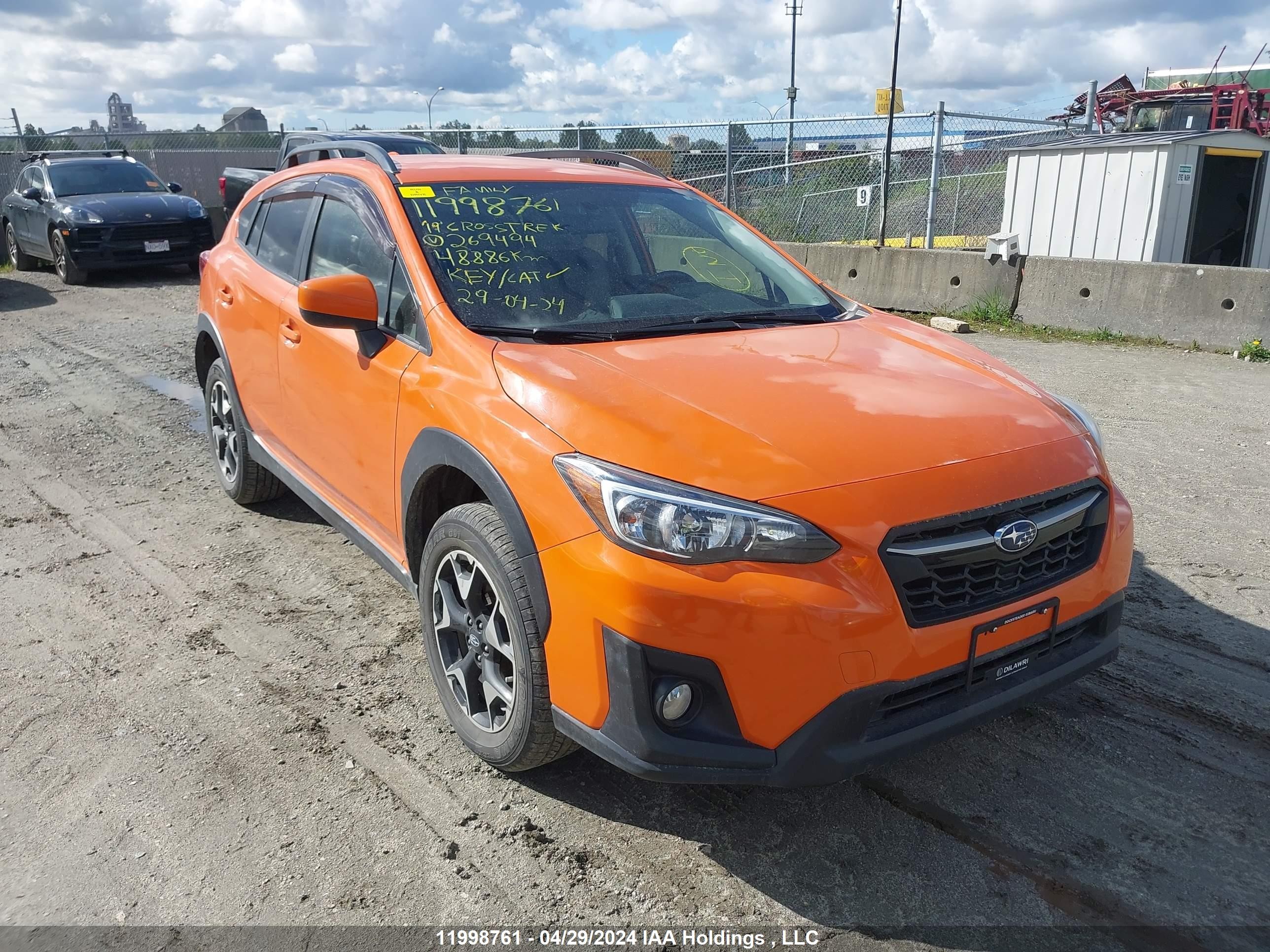 SUBARU CROSSTREK 2019 jf2gtacc2kh269494